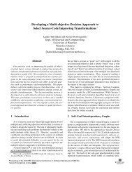 Developing a multi-objective decision approach to ... - IEEE Xplore