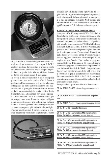 hds - The Historical Diving Society Italia