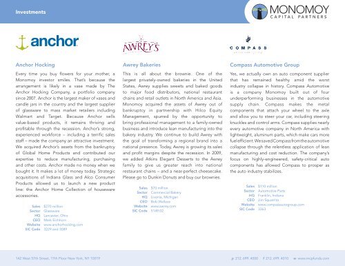 Monomoy Capital Partners