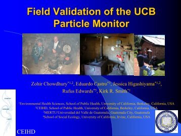 Field Validation of the UCB Particle Monitor