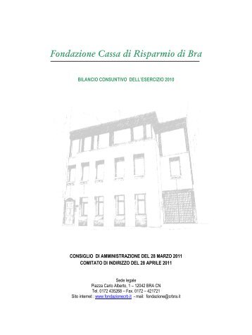 Fondazione Cassa di Risparmio di Bra - Acri