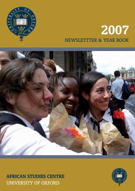 African Studies Newsletter 2007 - African Studies Centre - University ...