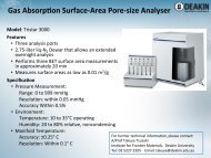 Tristar 3000 Gas Absorption Surface-area Pore-size Analyzer
