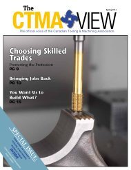 Choosing Skilled Trades - CTMA: The Canadian Tooling and ...