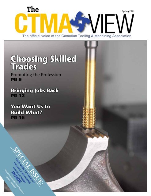 Choosing Skilled Trades - CTMA: The Canadian Tooling and ...