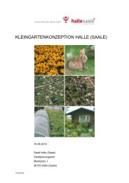 KLEINGARTENKONZEPTION HALLE (SAALE) - Stadtverband der ...