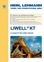 LIWELL® KT - Hein, Lehmann Trenn- und Fördertechnik GmbH