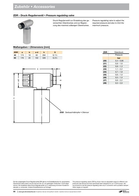 Katalog C-Serie Catalog C-Series - Elmo Rietschle