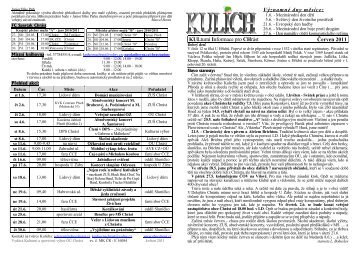 Kulich-Äerven 2011 - Obec ChrÃ¡st