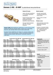 Hansen 1-8HKP esite 2009 - Suomen Pikaliitin Oy