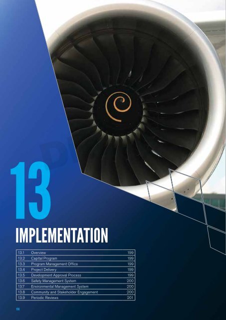 Section 13 - Implementation - Melbourne Airport