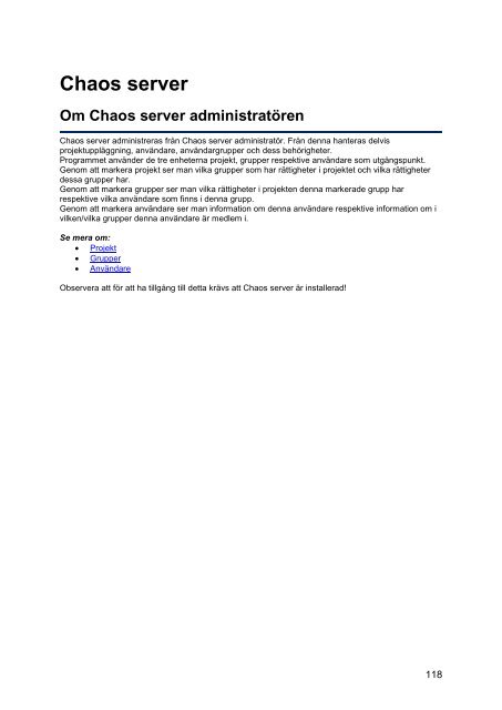 Chaos desktop manual - Adtollo