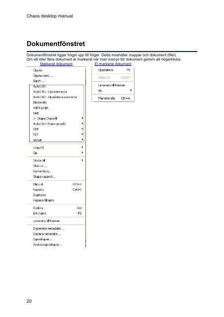 Chaos desktop manual - Adtollo