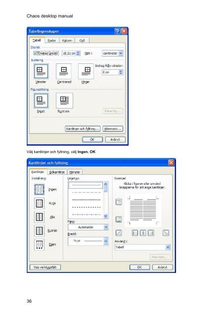 Chaos desktop manual - Adtollo