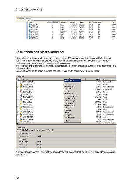 Chaos desktop manual - Adtollo