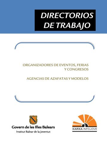 DIRECTORIOS DE TRABAJO - Infojove