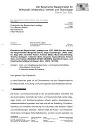 und Kreativwirtschaftsbericht Bayern - Sepp DÃ¼rr