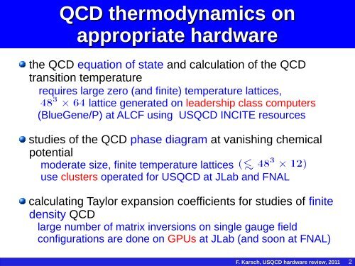 QCD thermodynamics