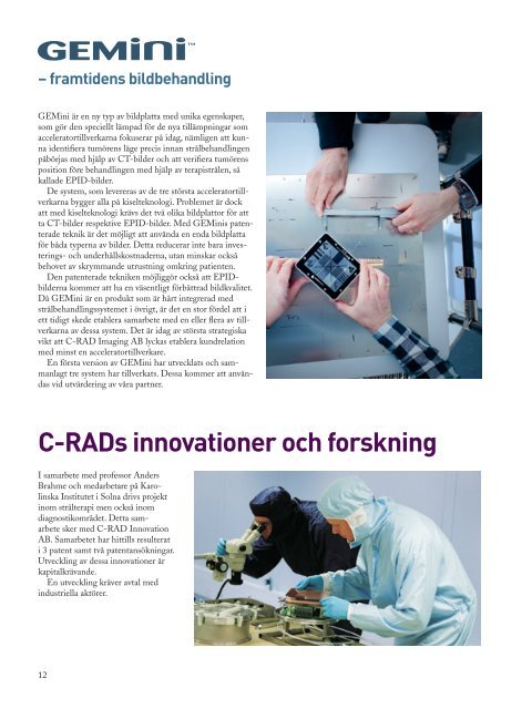 Ãrsredovisning 2009 - C-RAD