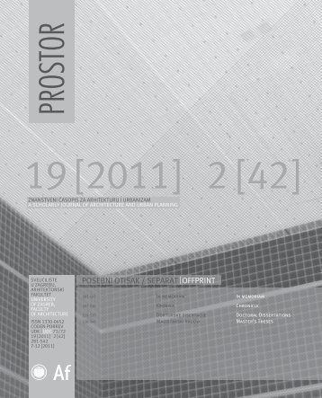 18_In memo_Kronika_Doktorati.pdf - Arhitektonski fakultet ...