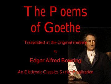 poems-goethe