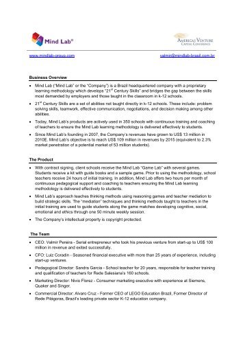 Mind Lab - Executive Summary.pdf