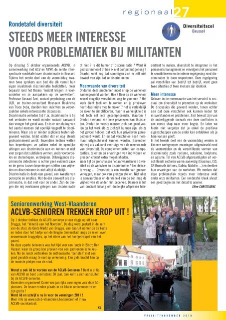 Vrijuit - editie november 2010 - Aclvb