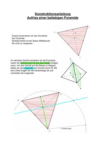 Aufriss einer Pyramide - Mohr.lehrer.belwue.de