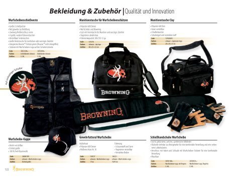 Bekleidung und Zubehör - Browning