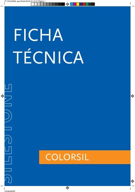 Ficha TÃ©cnica Colorsil - Silestone