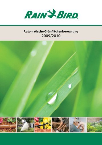 RainBird Katalog - Hydraulik-Service GmbH