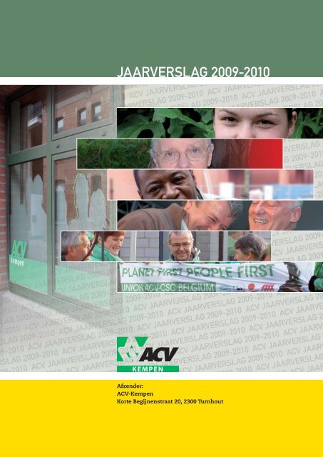 JAARVERSLAG 2009-2010 - ACV Kempen