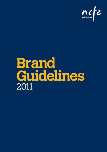 Brand Guidelines - NCFE