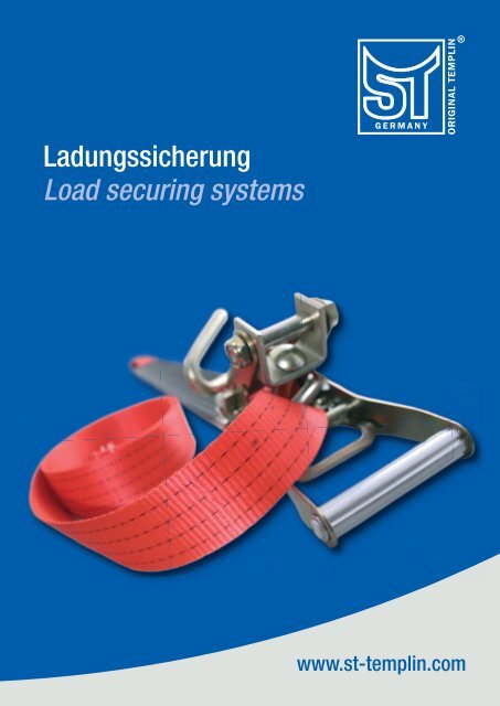 Ladungssicherung Load securing systems - ST-Templin.com