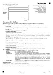 Stock Transfer Form J10