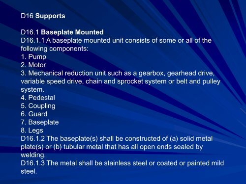 Product Contact Surfaces - 3-A Sanitary Standards