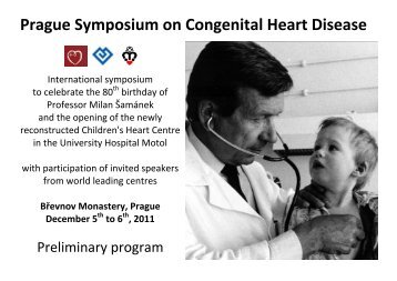 Prague Symposium on Congenital Heart Disease