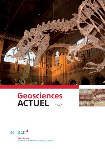 Geoscience ACTUEL 2/2010 - Platform Geosciences - SCNAT