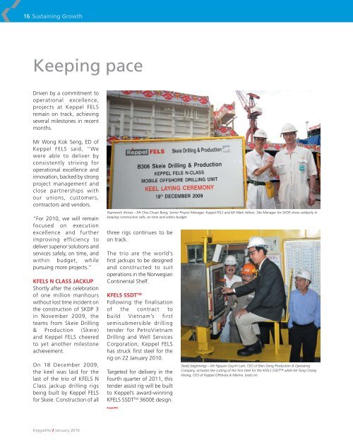 january 2010 - Keppel Corporation