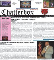 May 2011 Chatterbox - Ruston High School