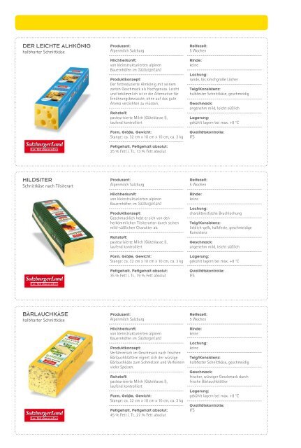 Milch, Milchprodukte & käse aus Österreich