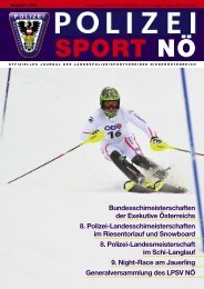 9. NIGHT-RACE am Jauerling - Landespolizeisportverein NÃ