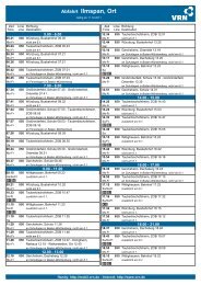 Fahrplan Ilmspan - Großrinderfeld