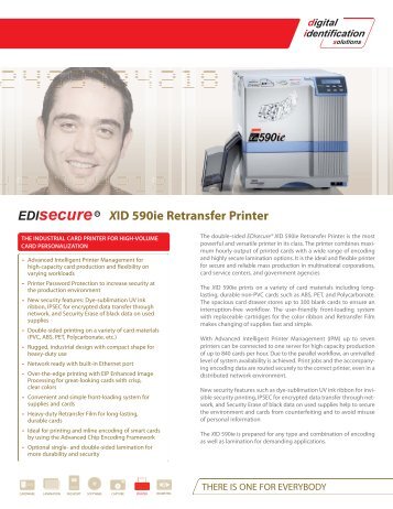 XID 590ie Retransfer Printer - Magic Cards