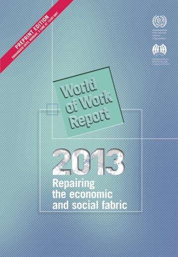 World of Work Report 2013 - International Labour Organization