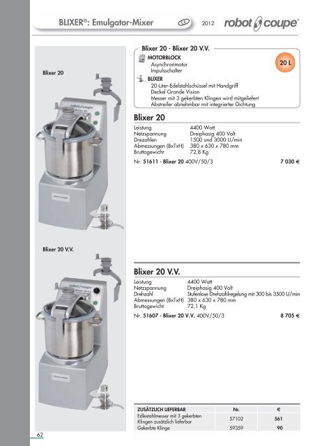 BLIXER®: Emulgator-Mixer - Grimm Gastro