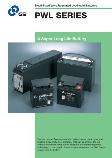 PWL SERIES A Super Long Life Battery