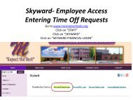 Skyward - Mosinee School District