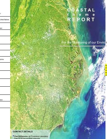 IGOS Coastal Theme Report - IGOS Cryosphere Theme