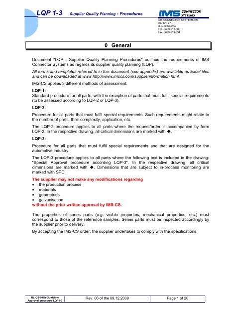 RL-CS-007b-Guideline Approval procedure LQP1-3